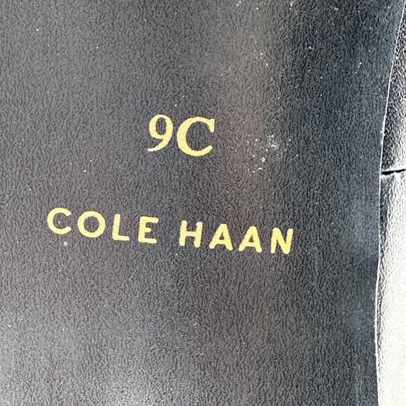 Cole Haan Grand.OS womens shoes pumps black sz 9C Leather point dressy business - Picture 10 of 11